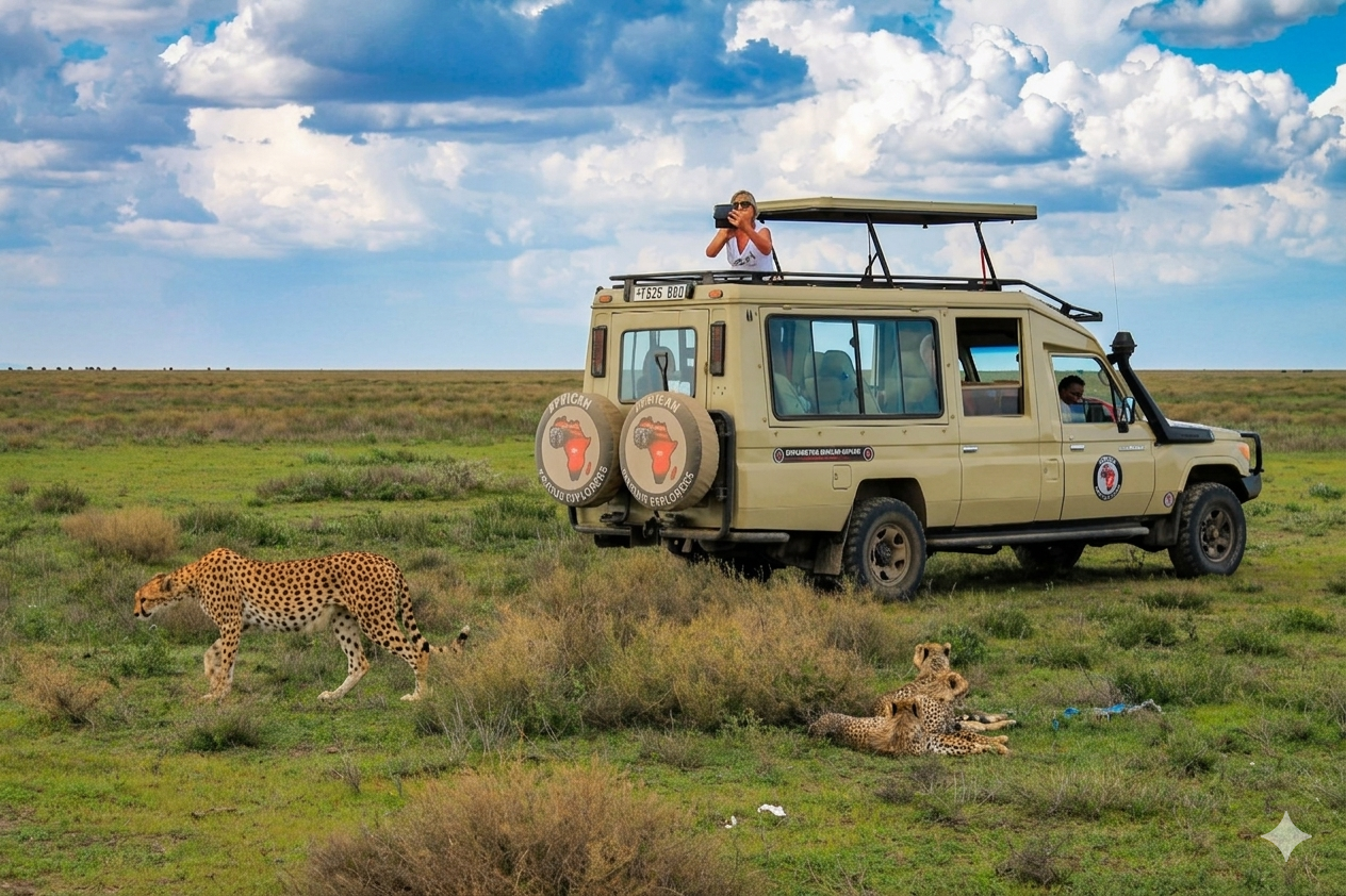 Luxury tented suite — Tanzania safari holiday base, Serengeti